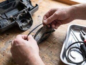 Worker repairing vacuum - Vacuum Repair Wayne County, OH